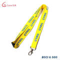 Großhandel kundenspezifisches Polyester-Lanyard mit Drucklogo